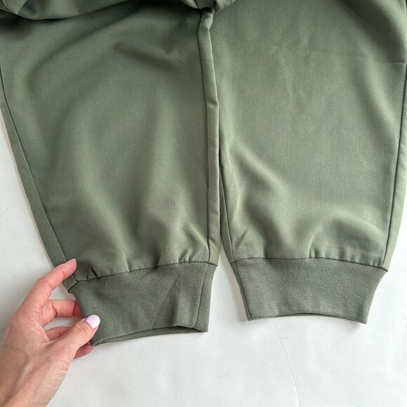 Figs Womens Zamora Jogger Scrub Pants‎ Olive Green Size XXL/P Nursing Medical - Picture 10 of 16